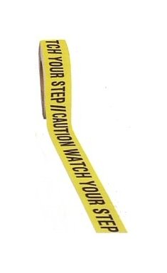 Anti-Slip Safety Tape 3" x 60' - Watch Your Step - Yellow - Image 1