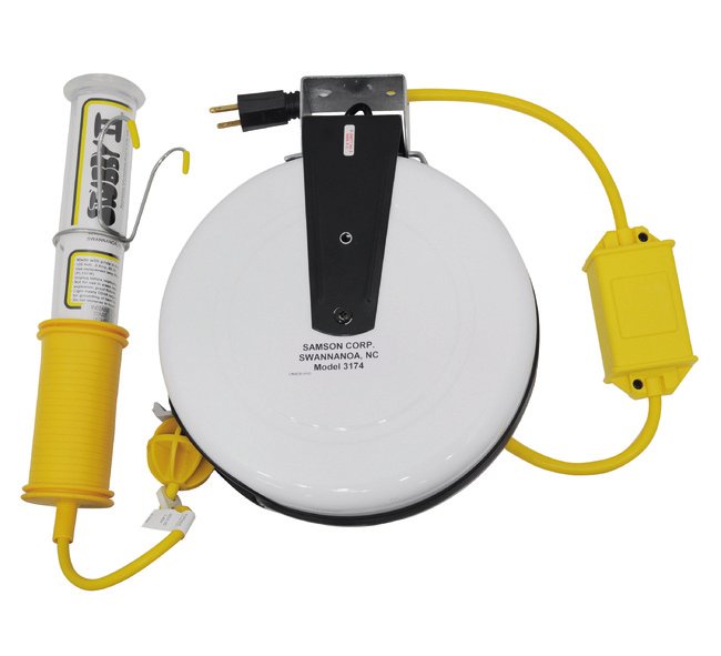 Northern Lights 40ft Auto-On Compact Reel for Lights - Image 1
