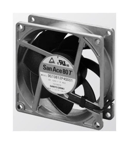 San Ace 80T Wide Temp Range Fan - 80x80x25 mm, 12V - Image 1