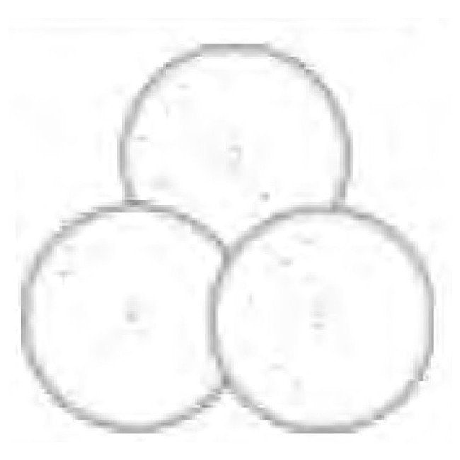 Diamond Needle Corp. DR411 F/DR402 Mandrel Coarse Disk - 180 Grit Sanding Disc - Image 1
