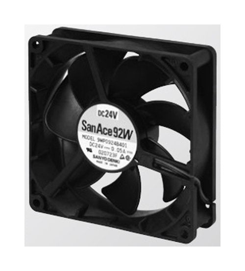 San Ace 92W Series Splash Proof Fan - 92 x 92 mm, 24V, 3150 RPM - Image 1