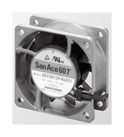 San Ace 60T Wide Temp Fan 60x60x25mm 24V UL94V-1 Compliant - Image 1