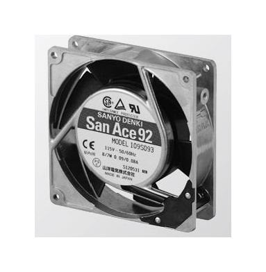 San Ace 92 Series AC Fan - 92Ã92Ã25mm, 230V, 50/60Hz - Image 1