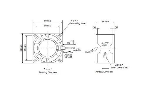 San Ace 60 Series AC Fan - Model 109-130 - Image 2