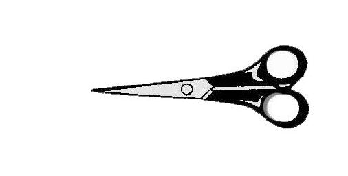 Diamond Needle Corp. Mundial® 5-1/2 Inch Embroidery Scissors with Plastic Handle - Image 1