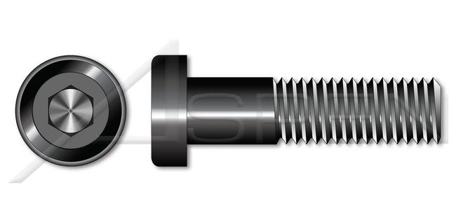 Holo-Krome® Alloy Steel Black Oxide UNRF Fine Thread Low Head Hex Socket Cap Screw - Image 1