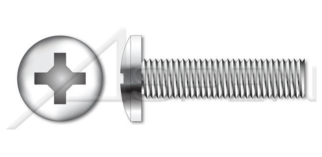 AISI 304 Stainless Steel (18-8) Driver Bit Flat Countersunk Head Tamper-Resistant 6Lobe Torx® Pin Drive Metric Machine Screws - Image 1