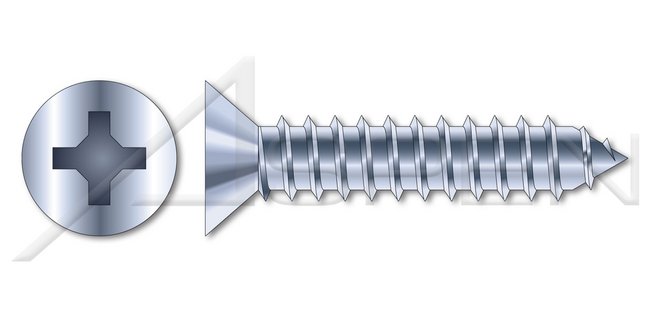 DIN 7973/ISO 1483 Metric Steel Zinc Plated Oval Slot Drive Full Thread Self-Tapping Sheet Metal Screw - Image 1