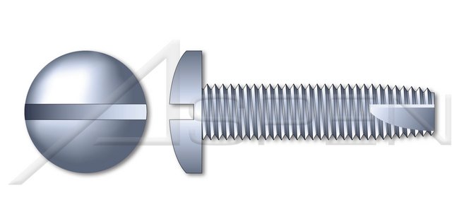 Steel Zinc Plated Type "23" Pan Slot Drive Thread Cutting Screw - Image 1