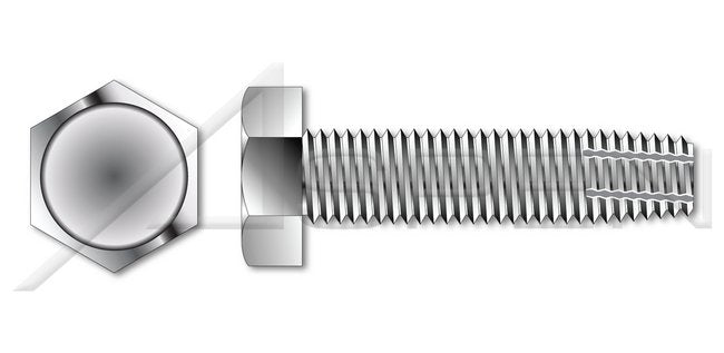 AISI 410 Stainless Steel Type "F" Indented Hex Head Thread Cutting Screw - Image 1