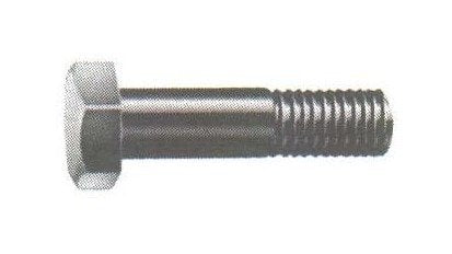 Grade 8.8 Metric Hex Head Cap Screw M6x1.0x80 Plain - Image 1