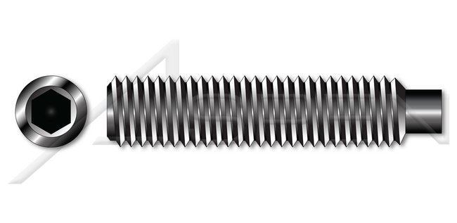 Alloy Steel Dog Point Coarse Hex Socket Set Screw - Image 1