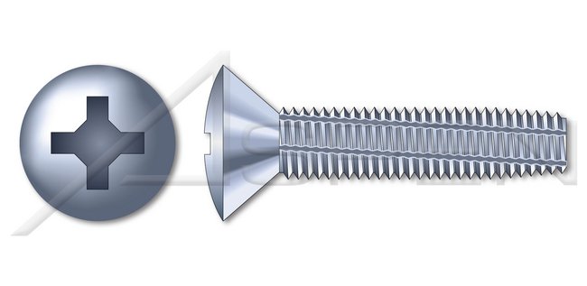 DIN 7516 Type E Metric Steel Zinc Plated Oval Phillips® Drive Thread Cutting Screw - Image 1