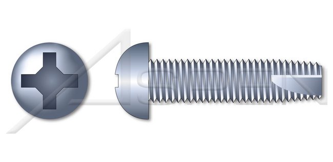 Steel Zinc Plated Type "23" Round Phillips® Drive Thread Cutting Screw - Image 1