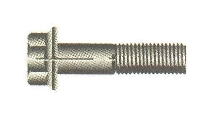 High-Strength Metric Hex Flange Bolts - Grade 10.9 - M6 x 1.0 x 50 - Plain Finish - Image 1