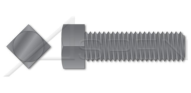 Steel Square Head Flat Point Set Screw - Image 1
