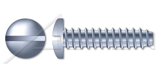 Steel Zinc Plated and Baked Locking Serrations Hex Slotted Indented Washer Head Self-Drilling Screw - Image 1