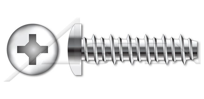 Steel Zinc Plated Type "AB" Truss Phillips® Drive Self-Tapping Sheet Metal Screw - Image 1