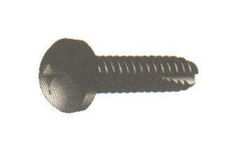 Zinc/Clear Pan Head Tapping Screw 4-40 x 1/2 - Image 1