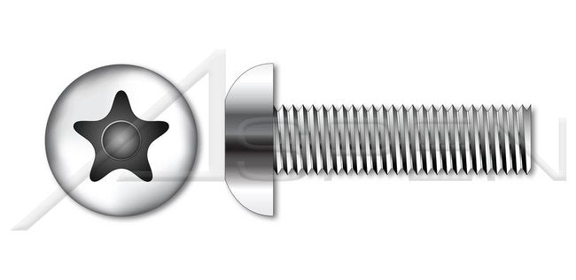 AISI 304 Stainless Steel (18-8) Driver Bit Flat Countersunk Undercut Head Tamper Resistant Hex Socket Pin Drive Security Machine Screw - Image 1