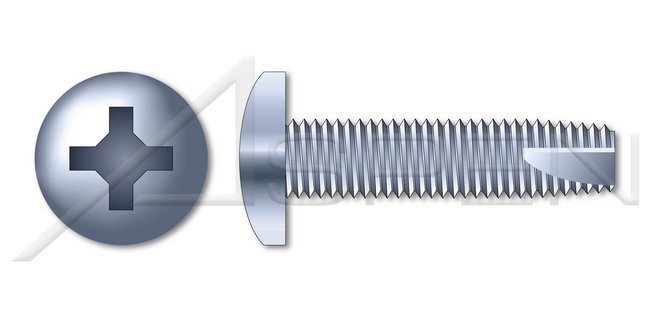 Steel Zinc Plated Type "23" Pan Phillips® Drive Thread Cutting Screw - Image 1
