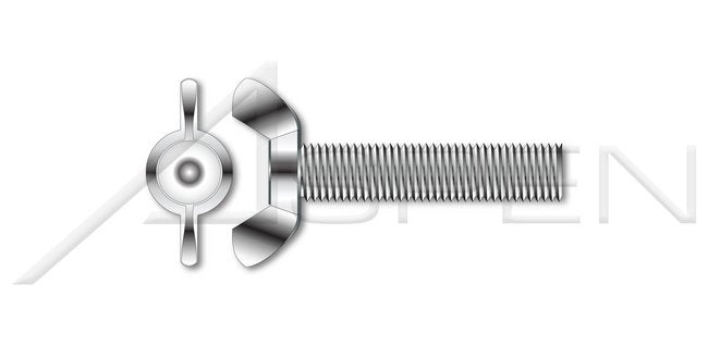 DIN 316 Metric A4 Stainless Steel German Style Wing Screw - Image 1