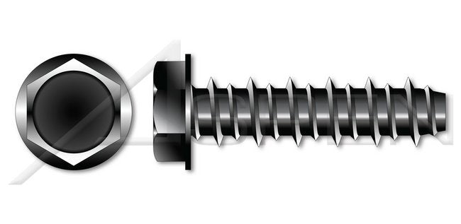A2 Stainless Steel Oval Phillips® Drive Full Thread Self-Tapping Sheet Metal Screw - Image 1