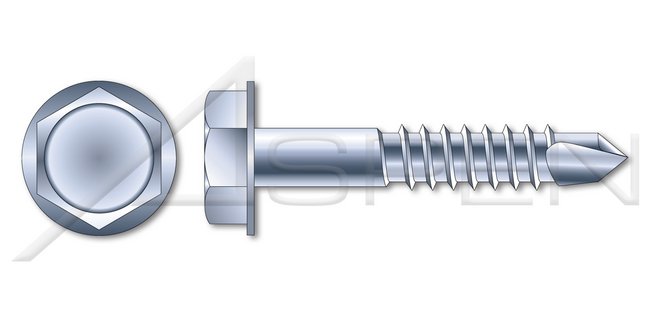 A2 Stainless Steel Flat Countersunk Head Tamper-Resistant Hex Socket Pin Drive Self-Tapping Sheet Metal Screw - Image 1