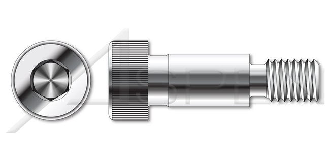 A2 Stainless Steel Hex Socket Drive Shoulder Screw - Image 1