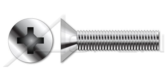 410 Stainless Steel Passivated and Waxed Flat Phillips® Drive Trilobe Thread Rolling Screw for Metals - Image 1