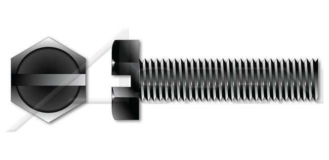A2 Stainless Steel Flat Pozidriv® Alternative Drive Full Thread Metric Machine Screw - Image 1