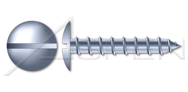Steel Black Zinc Pan Phillips® Drive Full Thread Hi-Lo Self-Tapping Sheet Metal Screw - Image 1