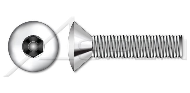Brass Oval Slot Drive Full Thread Machine Screw - Image 1