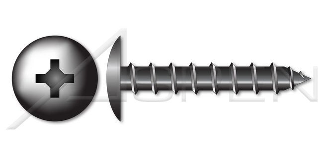 Steel Zinc Plated Pan Phillips® Drive Full Thread Hi-Lo Self-Tapping Sheet Metal Screw - Image 1