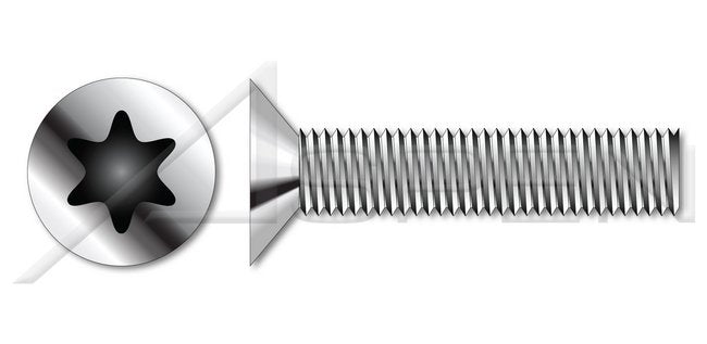 AISI 304 Stainless Steel (18-8) 82 Degree Countersink Oval Undercut Phillips® Drive Full Thread Machine Screw - Image 1