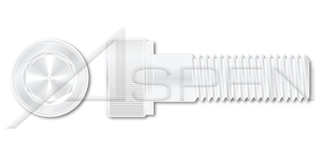 Nylon 6/6 Hex Socket Head Cap Screw - Image 1