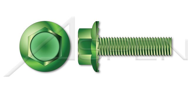 Nylon 6/6 Cheese Head Slot Drive Full Thread Metric Machine Screw - Image 1