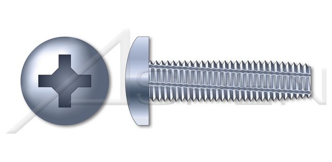 DIN 7516 Type A Metric Steel Zinc Plated Pan Phillips® Drive Thread Cutting Screw - Image 1