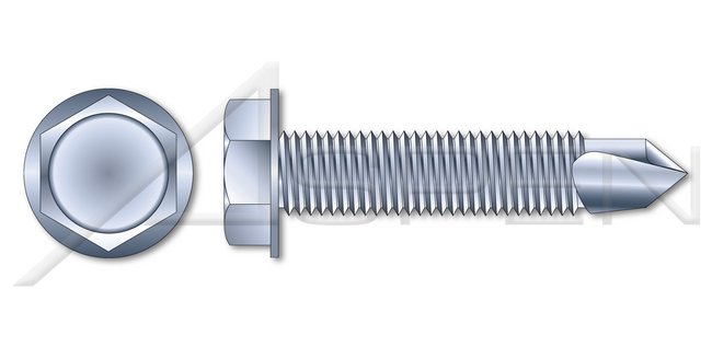 Driver Bit Type "AB" Button Head Tamper Resistant Hex Socket Pin Drive Self-Tapping Sheet Metal Security Screw - Image 1