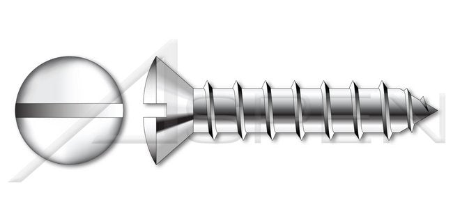 AISI 304 Stainless Steel (18-8) Flat Phillips® Drive Self-Drilling Screw - Image 1