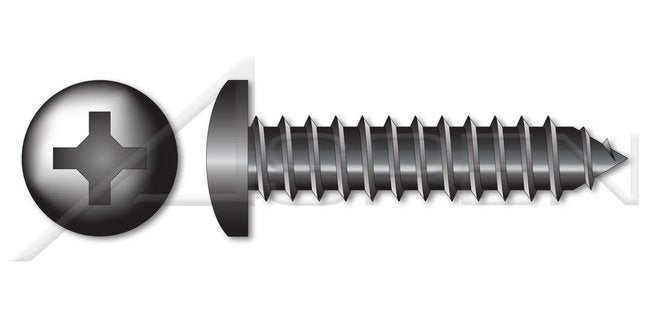 Steel Black Oxide Hex Indented Washer Head Self-Drilling Screw - Image 1