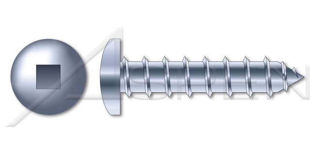 Steel Zinc Plated and Baked Hex Indented Washer Head 7/16 Inch (in) A/F Self-Drilling Screw - Image 1