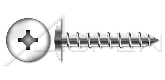 7/16 Inch (in) A/F with Serrations Steel Zinc Plated Type "AB" Hex Indented Washer Head Self-Tapping Sheet Metal Screw - Image 1