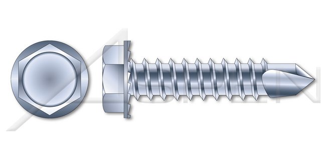 Includes Driver Bit Type "AB" Flat Countersunk Head Tamper-Resistant 6Lobe Torx® Pin Drive Self-Tapping Sheet Metal Screw - Image 1