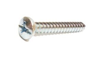 Phillips-Slotted Combo Pan Tapping Screws 14-10 x 2 1/2" Steel Zinc - Image 1