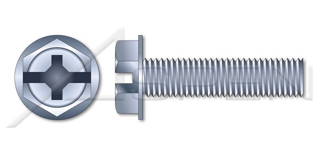 Nylon Pan Slot Drive Full Thread Machine Screw - Image 1