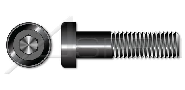 Class 8.8 Steel Plain Low Head Hex Socket Cap Screw - Image 1