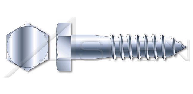 DIN 571 Metric Steel Zinc Plated Hex Head Lag Screw - Image 1