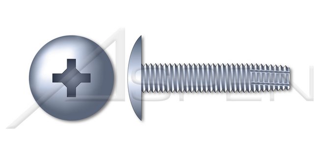 Steel Zinc Plated Type "F" Truss Phillips® Drive Thread Cutting Screw - Image 1