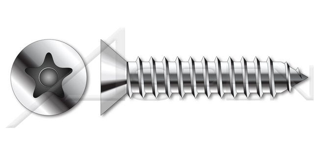 AISI 304 Stainless Steel (18-8) Hex Indented Washer Head Full Thread Hi-Lo Self-Tapping Sheet Metal Screw - Image 1